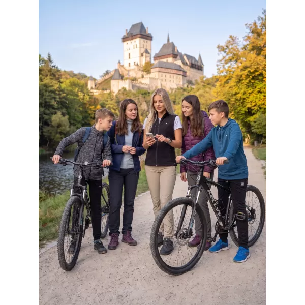  Női gyapjú mellény ALTISPORT ALW002525 FEKETE 