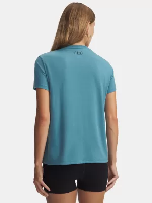 Női póló UNDER ARMOUR W VARSITY SS 6010592-466 KÉK