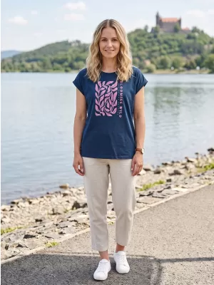 Női szabadtéri ing ALPINE PRO NOGERA 2 HOLDVILÁGOS ÓCEÁNI VÁLTOZAT PB