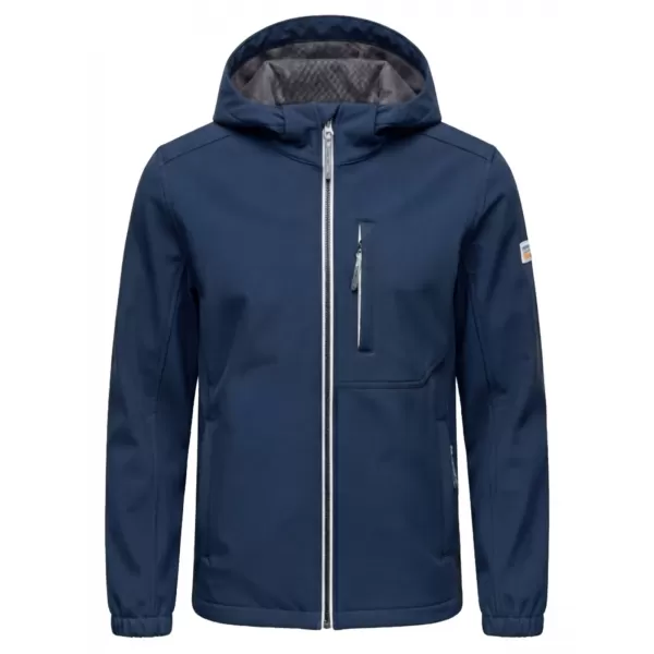 Férfi softshell kabát OMBRE C581 SÖTÉTKÉK 