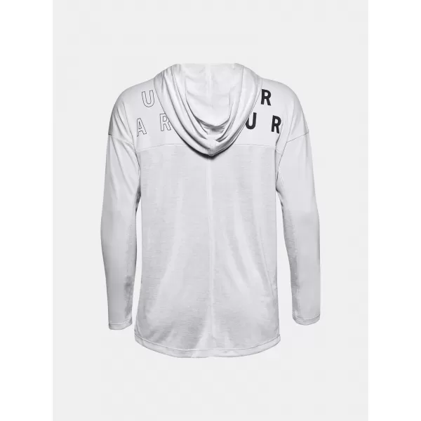  Női pulóver UNDER ARMOUR TECH TWIST GRAPHIC HOODIE 1351977-014 SZÜRKE 