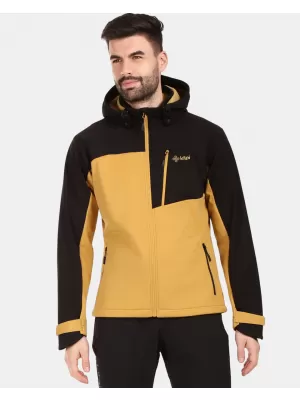 Férfi softshell kabát KILPI ONTAVIO-M 1M0112KI ARANYSÁRGA