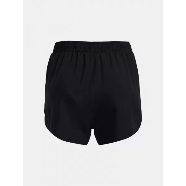  Női rövidnadrág UNDER ARMOUR UA FLY BY 3'' SHORTS 1382853-001 FEKETE 
