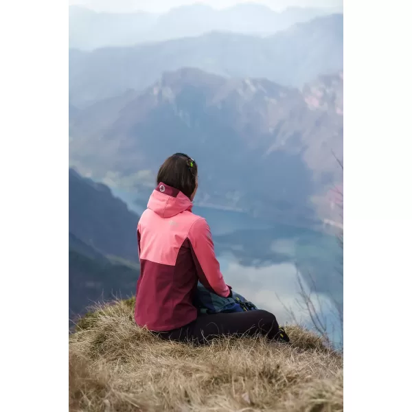  Női softshell kabát NORDBLANC BLINK NBSSL8320 RÓZSASZÍN 
