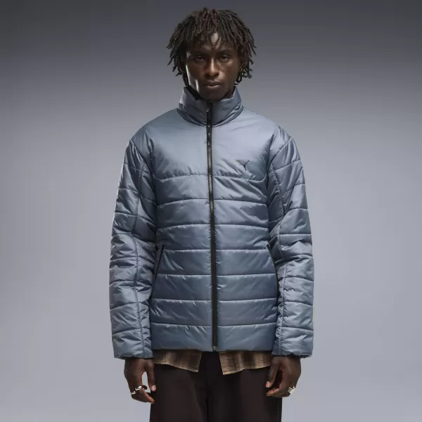  Férfi dzseki PUMA ESS PADDED JACKET 68521037 ESTI KÉK 