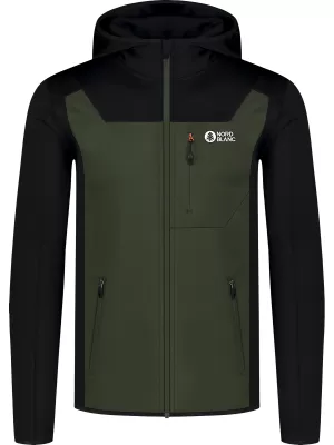 Férfi powerfleece pulóver NORDBLANC SPRAWL NBSFM8333 ZÖLD