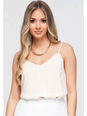 Női felső OMBRE OW-TS-E0057 BÉZS