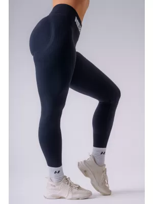 Női leggings NEBBIA FLOW SEAMLESS 496 SÖTÉTKÉK