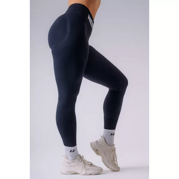  Női leggings NEBBIA FLOW SEAMLESS 496 SÖTÉTKÉK 