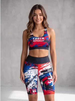 Női prémium funkcionális leggings térd felett (új méretek) ALTISPORT VOJ/ALW036LEG06 CSEH