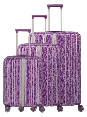 Egy sor bőrönd TRAVELITE LASCANA EDITION S,M,L SZILVA