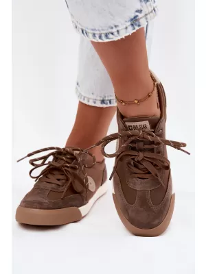 Női tornacipő BIG STAR SHOES UU274002 BARNA/BÉZS