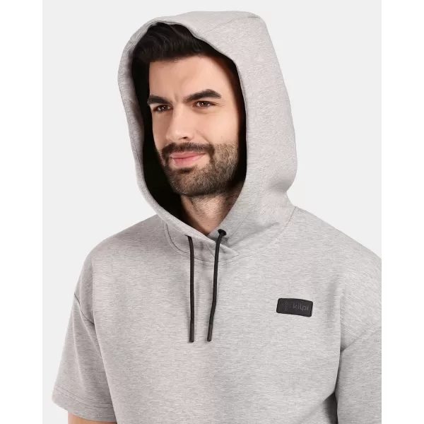  Férfi pulóver KILPI DIAN-M 1M0209KI VILÁGOSSZÜRKE 