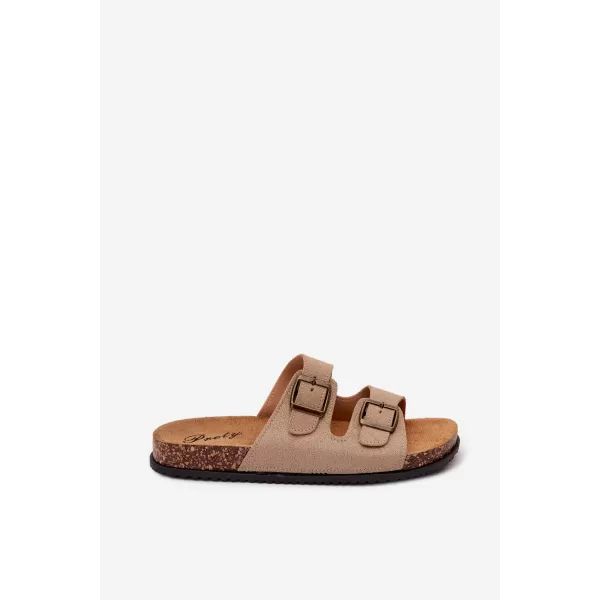  Férfi papucs BOTO 56302-11 KHAKI 