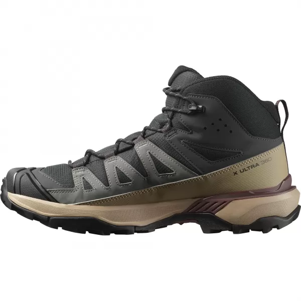  Férfi cipők SALOMON X ULTRA 360 MID GORE-TEX L47743300 FANTOM/DESSZERT CSER/RUM MAZSOLA 