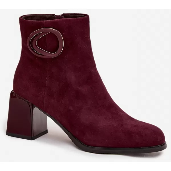  Női bokacsizma ARTIKER 57C0016 BORDO 