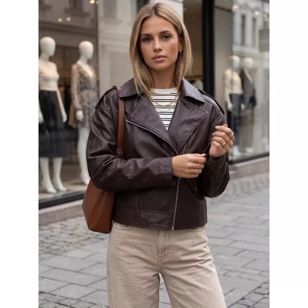  Női kabát DSTREET TY5920 BARNA 