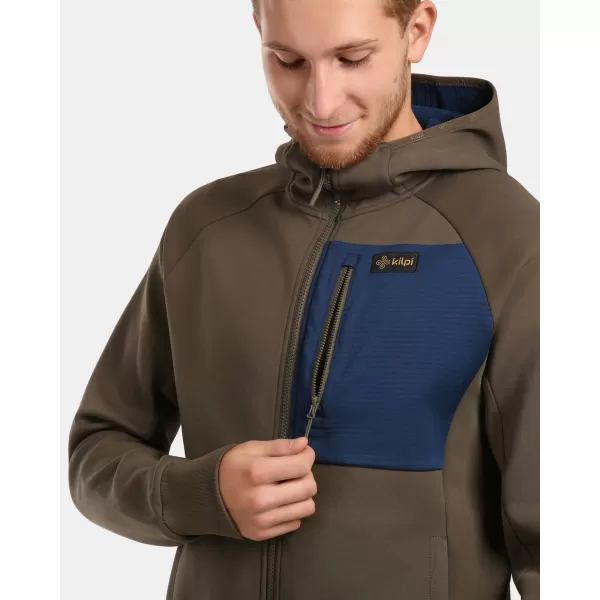  Férfi pulóver KILPI BALU-M 1M0204KI KHAKI 