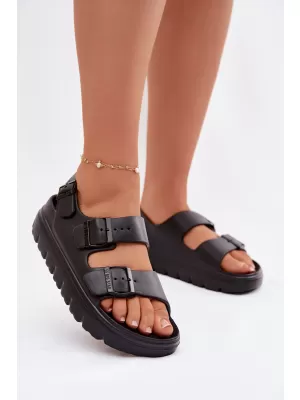Női szandál BIG STAR SHOES TT274A031 FEKETE