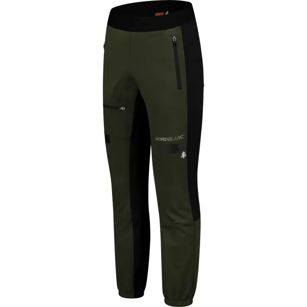  Férfi vízálló multisport nadrág NORDBLANC RIDGEWALK NBSPM8325 SÖTÉTZÖLD 