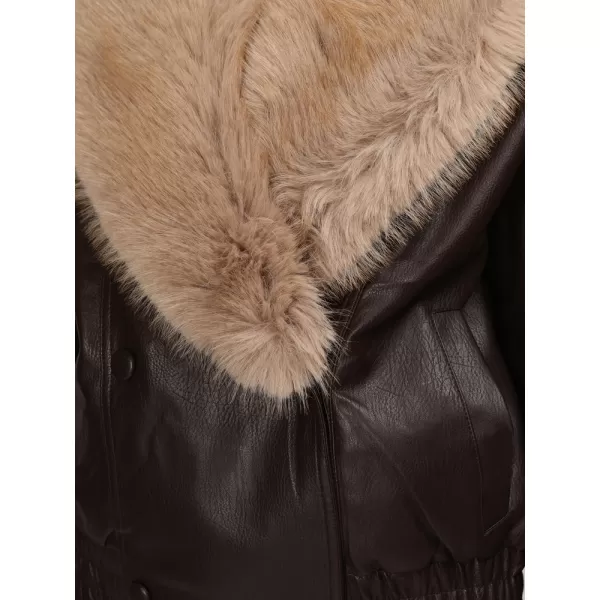  Női kabát DSTREET TY6028 BARNA 