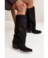 Női cowboy csizma BOTO LQ-160 FEKETE