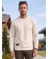 Férfi pulóver ALTISPORT NP/ALMST43001 TERMÉSZETES
