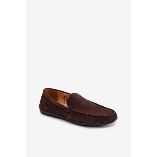  Férfi mokaszinok BIG STAR SHOES TT174202 BARNA/BÉZS 