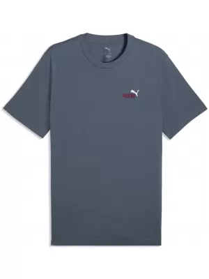 Férfi póló PUMA GRAPHICS 2 COLOR SMALL NO. 1 LOGO TEE 68471737 ESTI KÉK