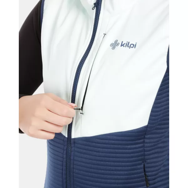  Női softshell mellény KILPI ENIA-W 1L0115KI SÖTÉTKÉK 