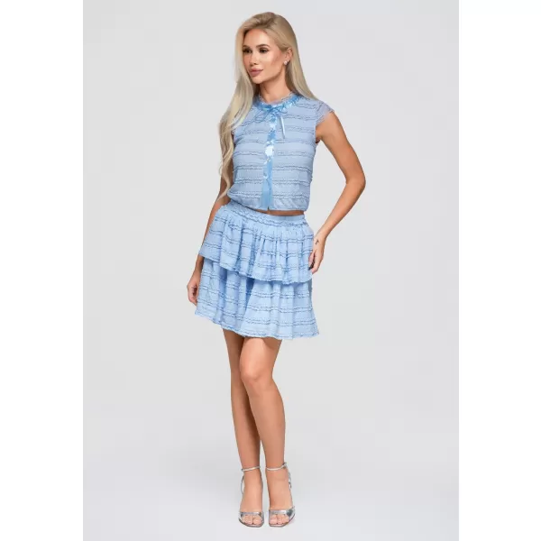  Női blúz OMBRE OW-TS-E0066 KÉK 