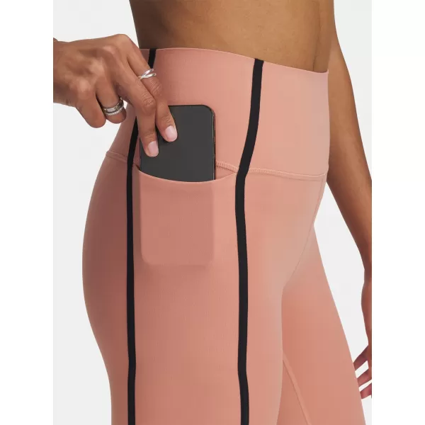  Női leggings UNDER ARMOUR MERIDIAN PIPED ANKLE LEG 6005411-696 RÓZSASZÍN 