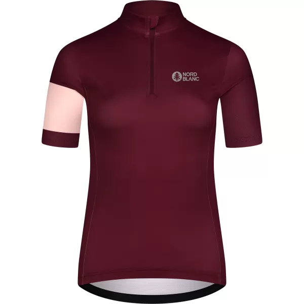  Női kerékpáros mez NORDBLANC ENTHUSIAST NBSLF8084 PIROS 