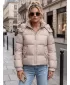 Női kabát DSTREET TY5746 BÉZS