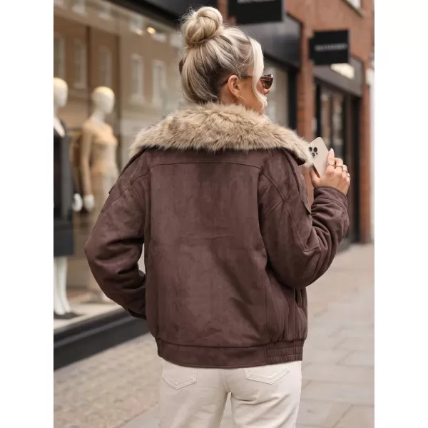  Női kabát DSTREET TY5701 BARNA 