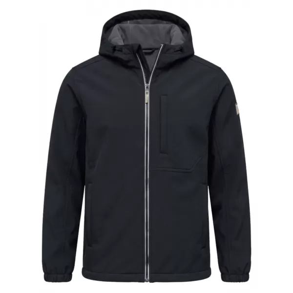  Férfi softshell kabát OMBRE C581 FEKETE 