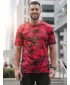 Férfi póló DSTREET NX2002R-RD-M PIROS