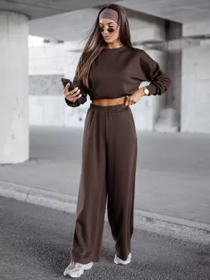 Női szett DSTREET AY1208 BARNA