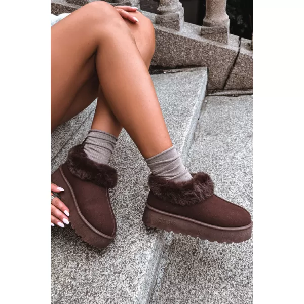 Női hóemberek BIG STAR SHOES UU274203 BARNA/BÉZS ÁRNYÉKOK 
