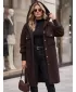 Női kabát DSTREET NY0797 BARNA