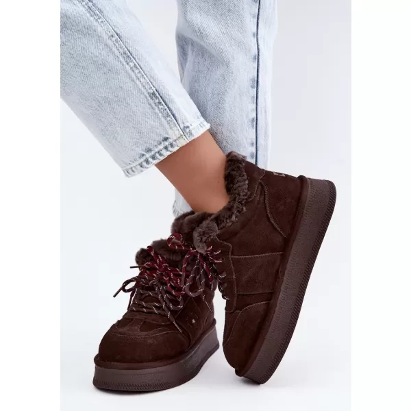  Női hóemberek BIG STAR SHOES UU274312 CSOKOLÁDÉ 