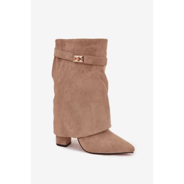  Női bokacsizma BOTO LA3116 KHAKI 