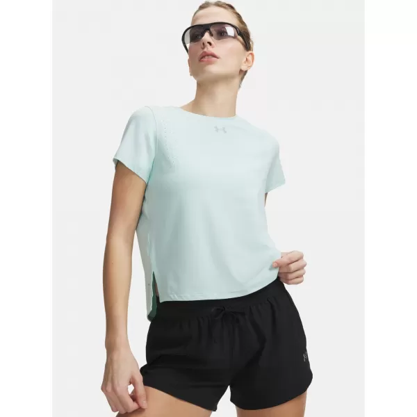  Női póló UNDER ARMOUR VELOCITI PRO SHORTSLEEVE 6009536-703 ZÖLD 
