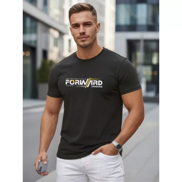  Férfi póló DSTREET NX0145R-BK FEKETE 