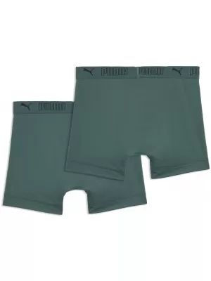 Férfi boxerek PUMA SPORT MICROFIBER BOXER 2P 93552016 ZÖLD