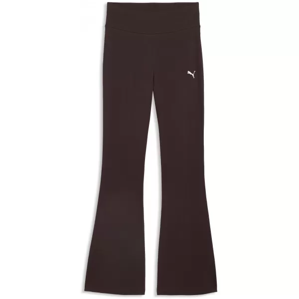  Női leggings PUMA ESS HIGH-WAIST FLARED LEGGINGS 63154233 CSOKOLÁDÉ FONDÜ 
