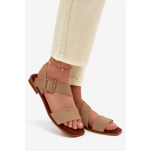  Női szandál BIG STAR SHOES TT274491 BÉZS 