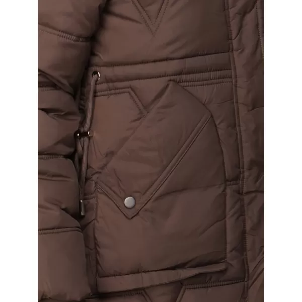  Női kabát DSTREET TY5822 BARNA 