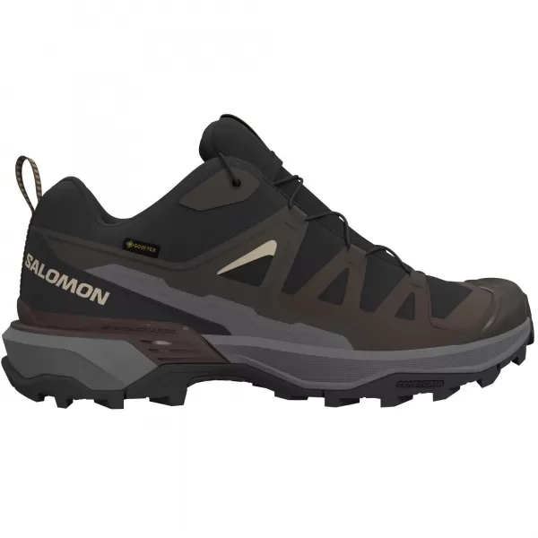  Férfi cipők SALOMON X ULTRA 360 GORE-TEX L45473300 FEKETE/SÖTÉT SIRÁLY SZÜRKE/SÖTÉT FÖLD 