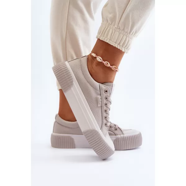  Női tornacipő LEE COOPER LCW-24-31-2178L SZÜRKE 